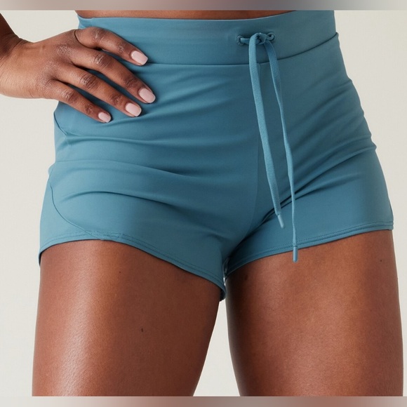 Athleta Wavebreak Swim Short XS Black NWT - Picture 6 of 6